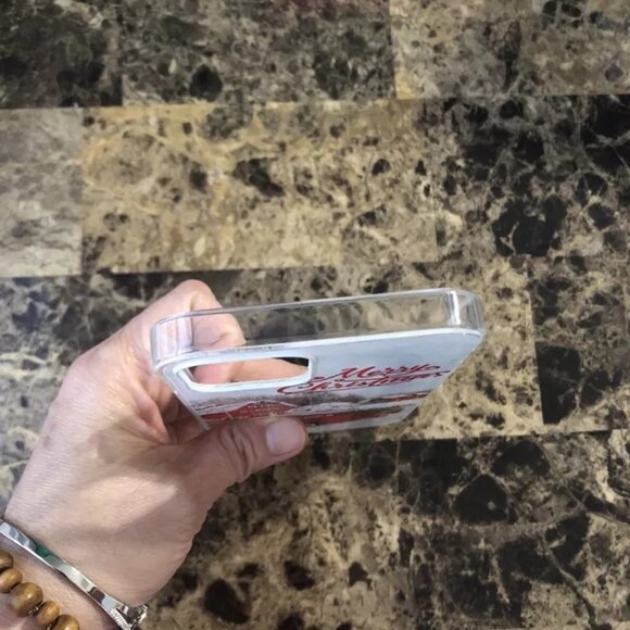 For Apple iPhone 12 / 12 Pro 6.1” Phone Case Merry Christmas Red Car New Open - Picture 5 of 12